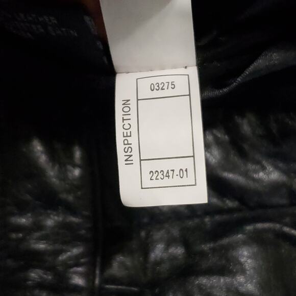 Vtg Maxima Wilsons Leather Black Rider Pants Sz 6 Bikercore Motorcycle Rock - Picture 10 of 16